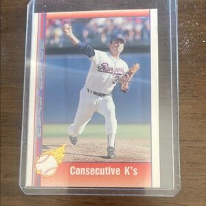 Consecutive K's Baseball Card